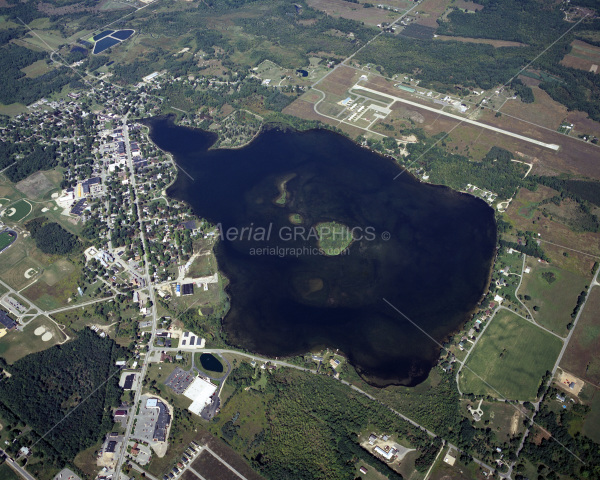 Tamarack Lake in Montcalm County, Michigan